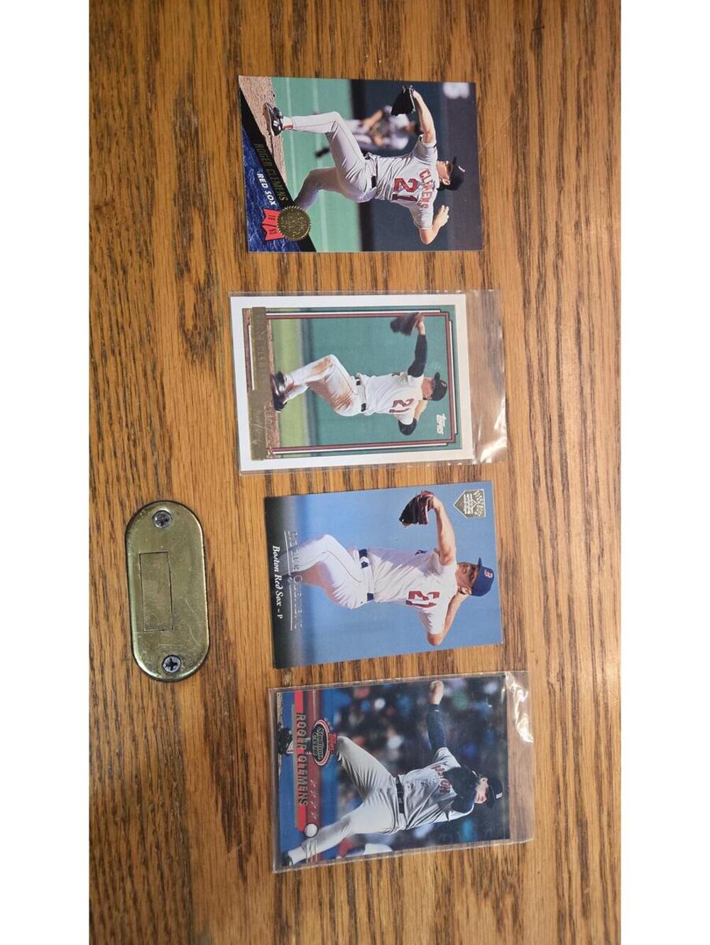 Roger Clemens Baseball Cards Collection 4cards - Red Sox